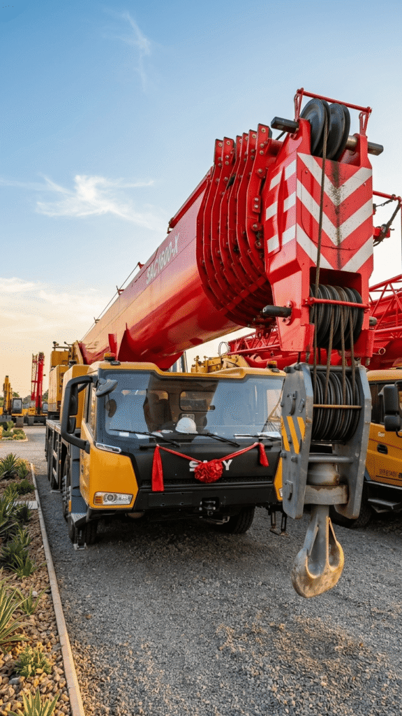 160 Ton mobile crane