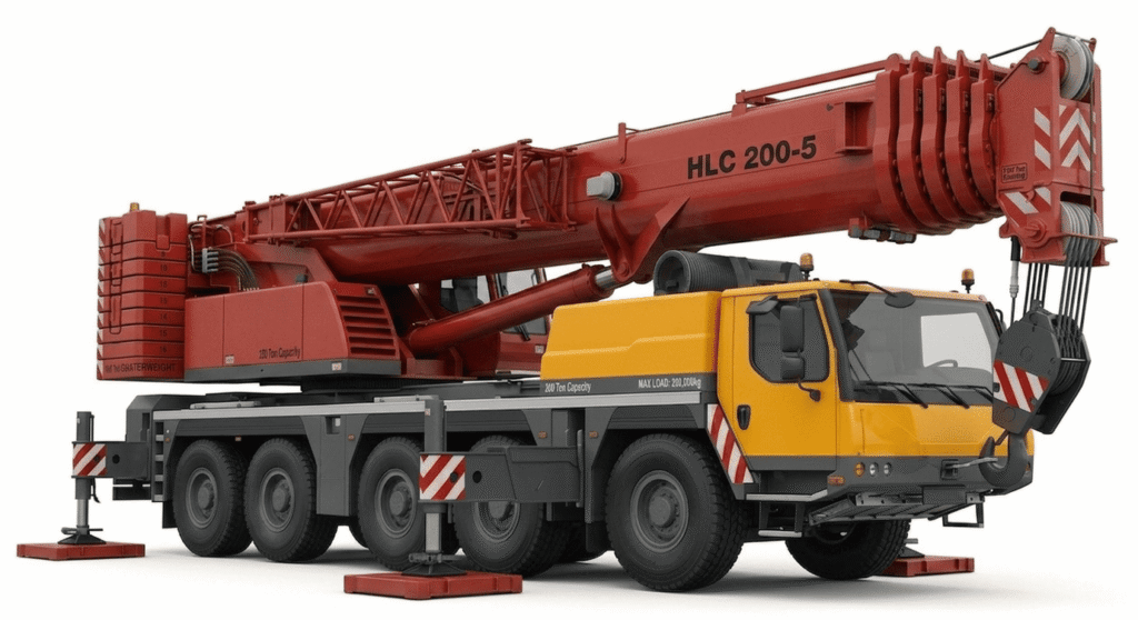 200 Ton Crane For Rental