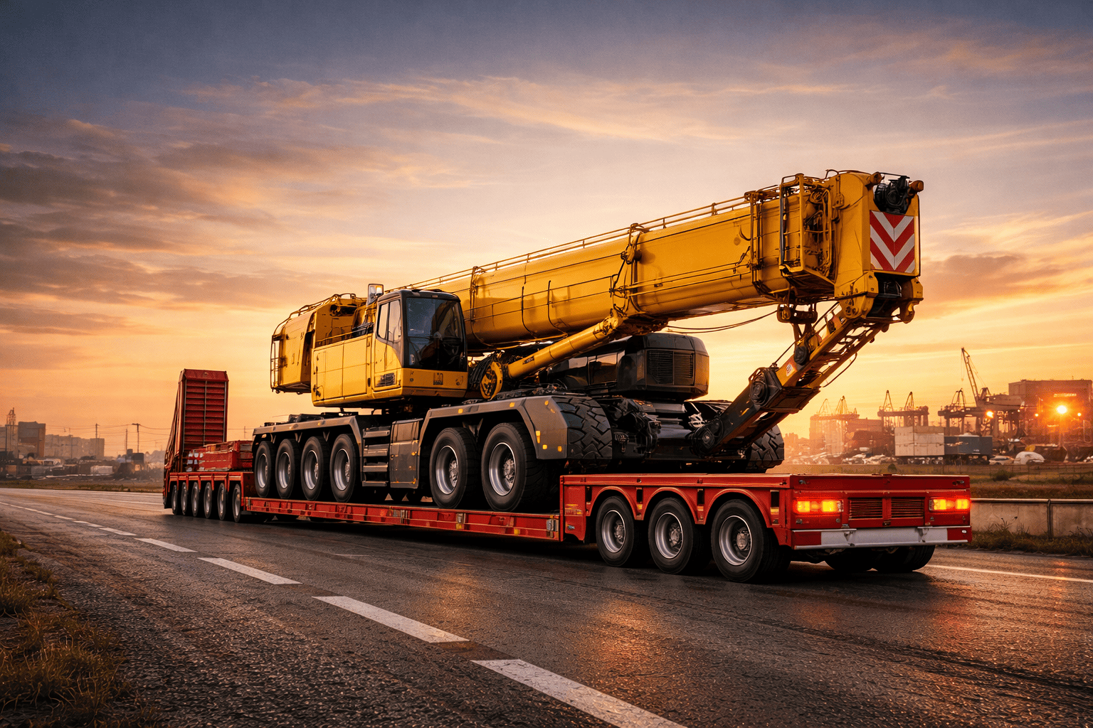 Ayan Heavy Transport fleet