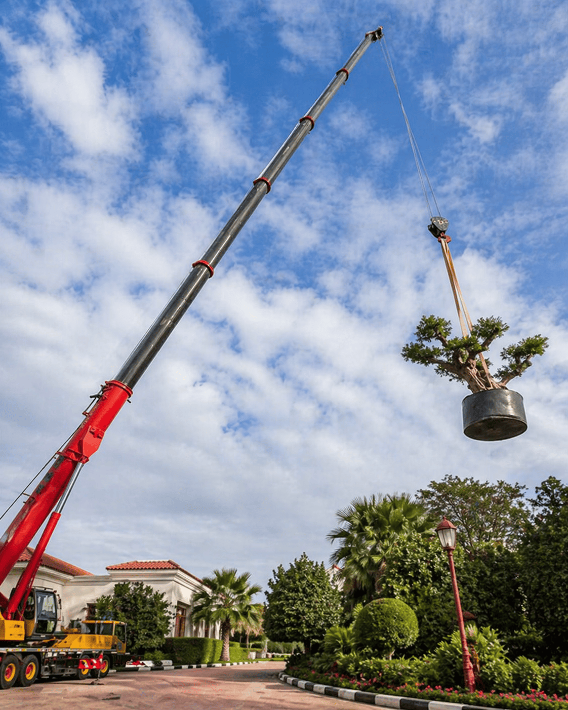 Mobile Crane Rental for Lifting Project in Dubai