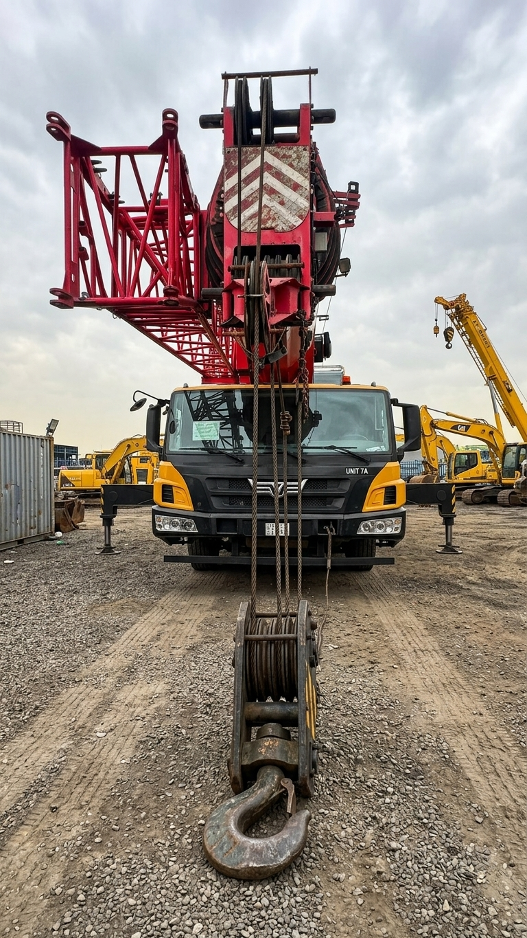 Mobile Crane Rental for Steel Erection Support