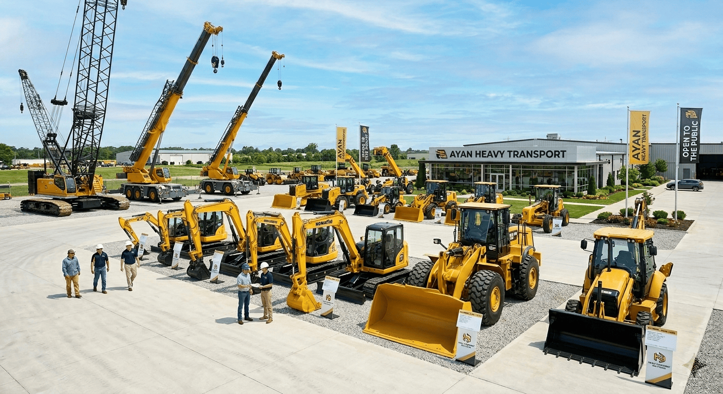 Heavy equipment support