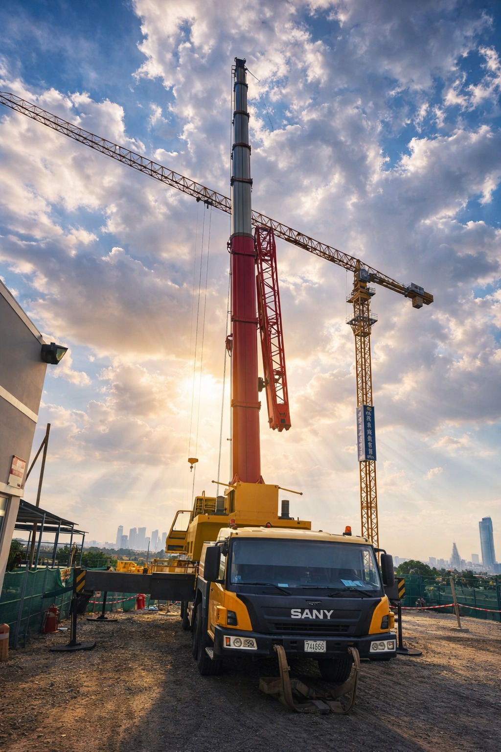 Mobile Crane Rental for Keturah Resort, Dubai