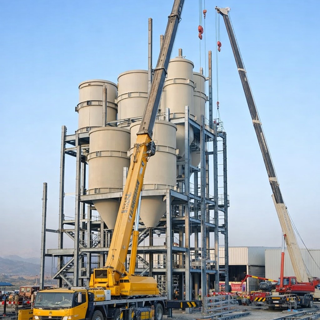 Crane Rental for Large-Scale Infrastructure in Dubai