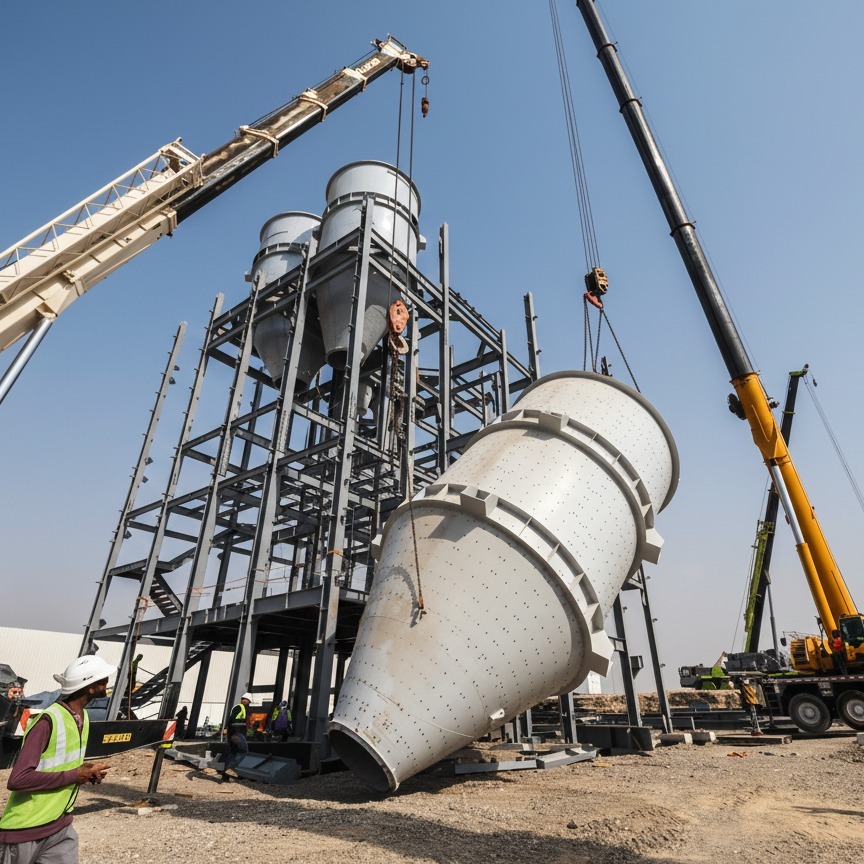 Heavy lifting and installation support