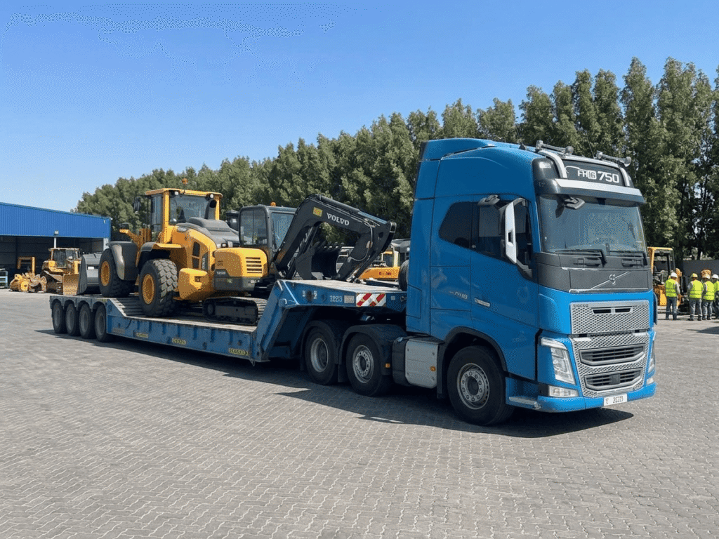 lowbed trailer rental