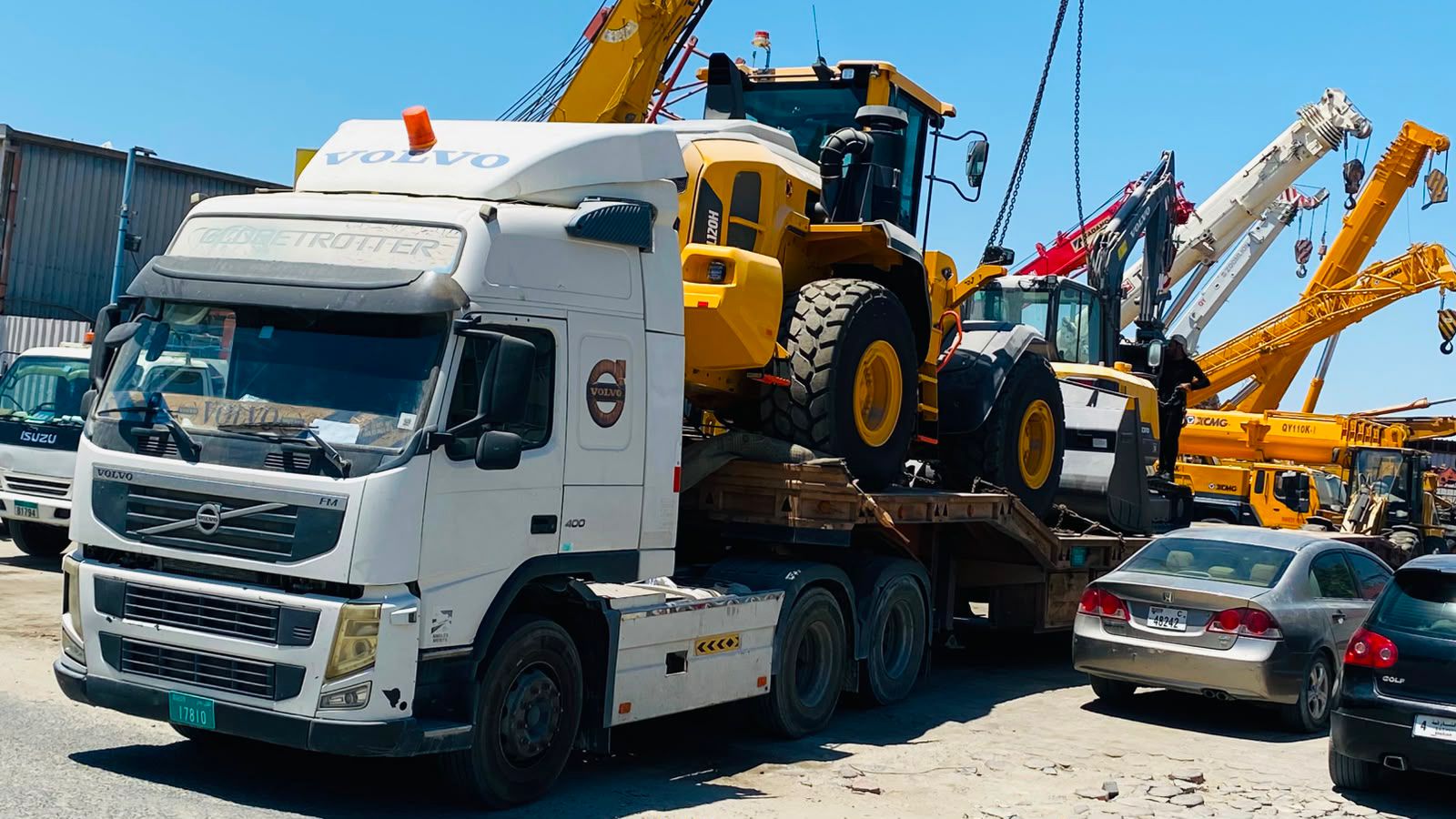 Lowbed Transportation from UAE to Oman